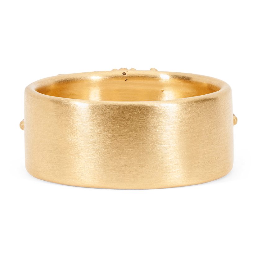 Grey Diamond Vinca Cigar Ring - Made to Order