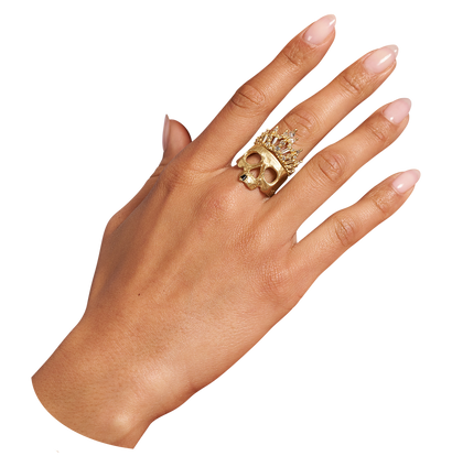 floating hand with pearls