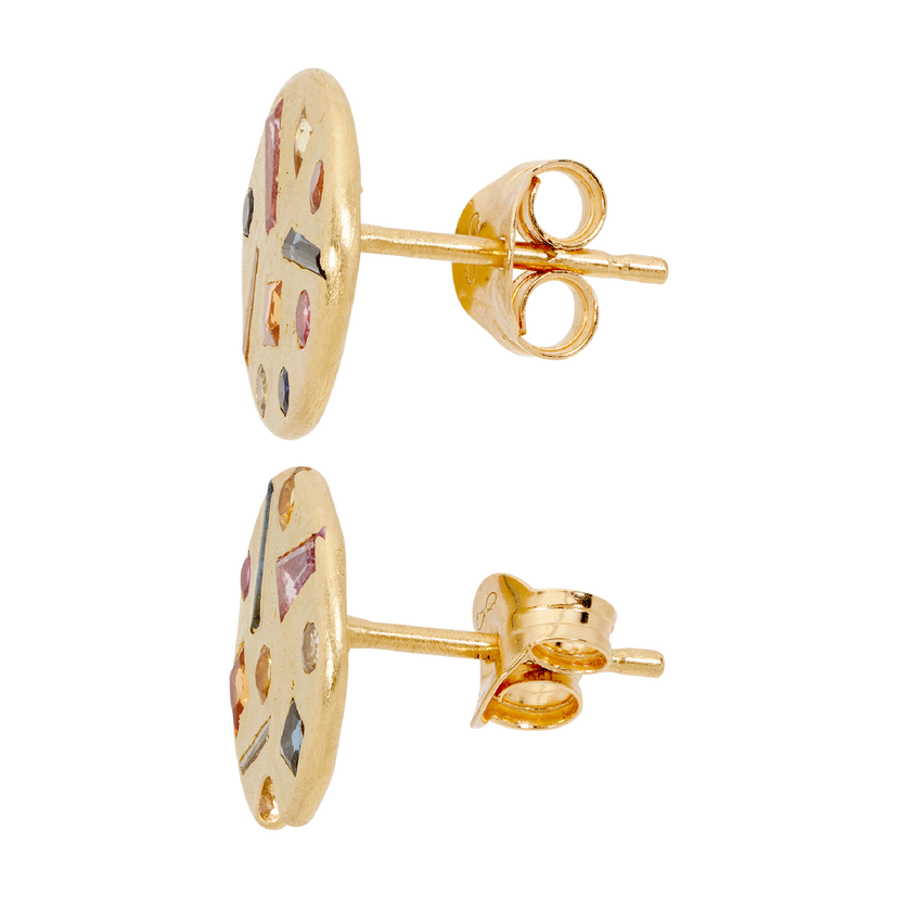 Medium Harlequin Constellation Earrings - Made to Order