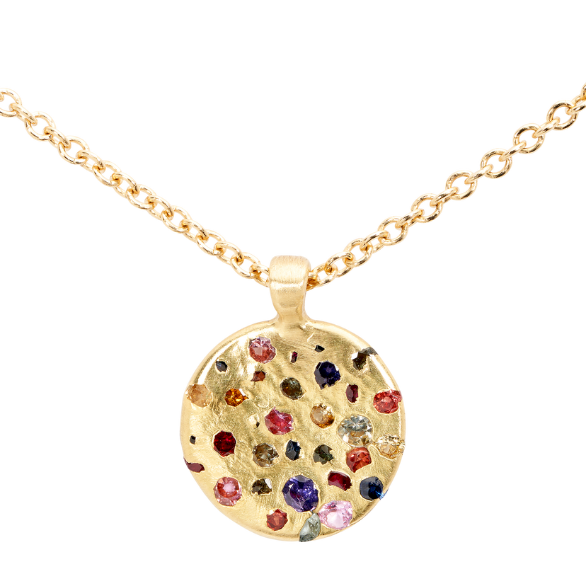 Small Rainbow Constellation Necklace - Made to Order