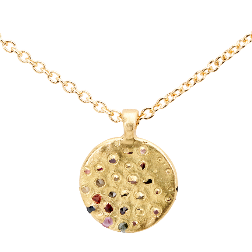 Small Rainbow Constellation Necklace - Made to Order
