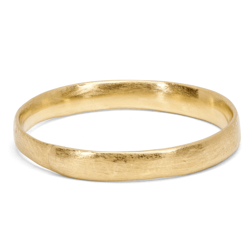 Slim Nilos Pinch Band Ring - Polly Wales Fine Jewelry,