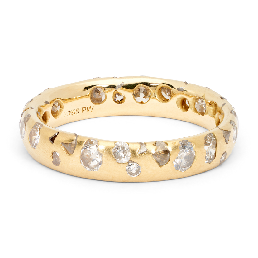 Diamond Confetti Ring - Made to Order