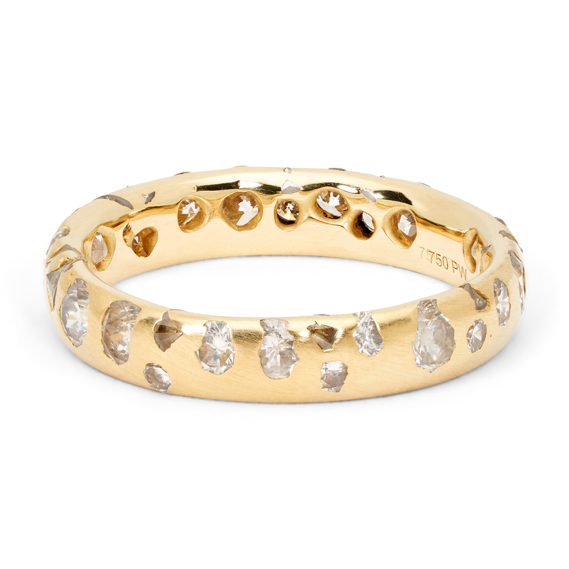 Diamond Confetti Ring - Made to Order