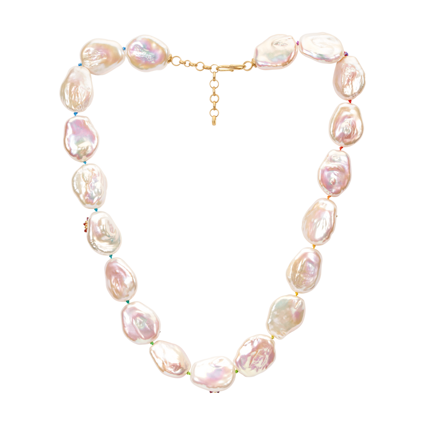 matriarch pearl chain necklace 9mm – Capucine De Wulf