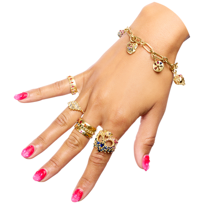 floating hand with pearls