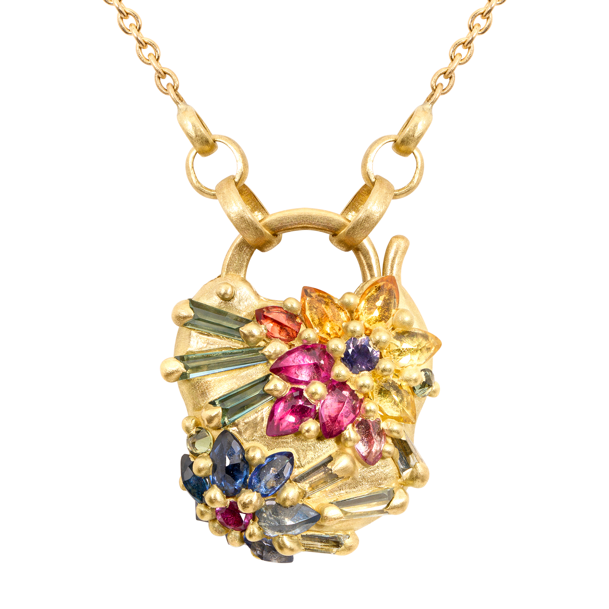 11994SMALLRAINBOWDAISYGARLANDP