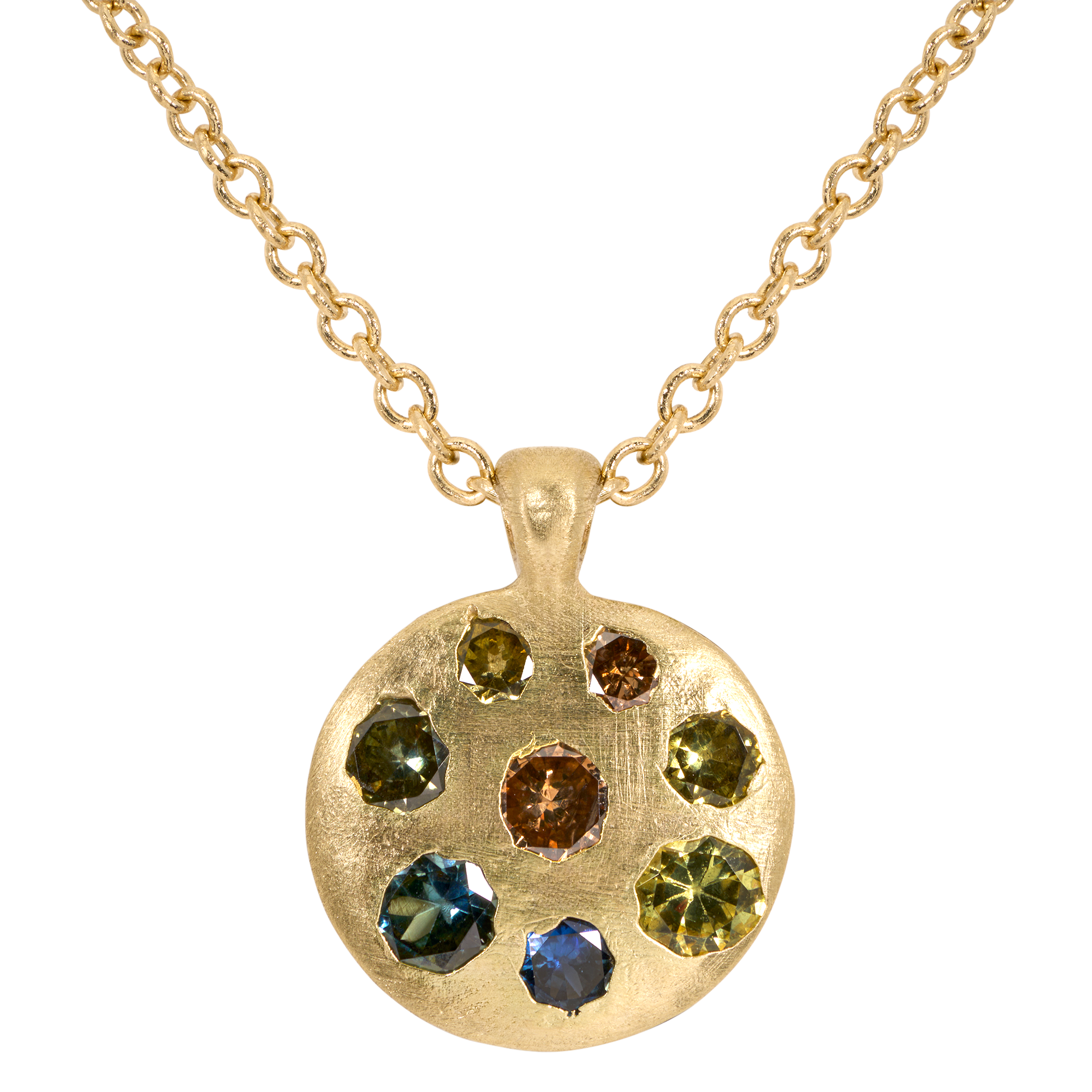 Medium Cypress Celeste Necklace | Polly Wales
