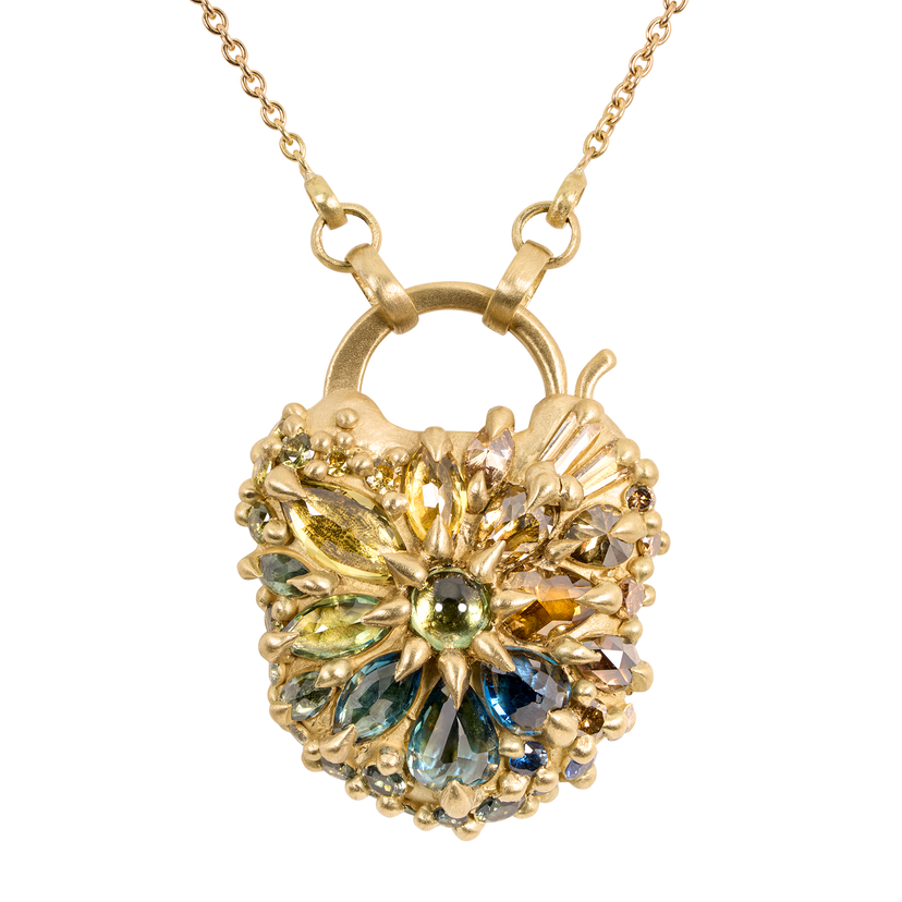 Grande Cypress Fantaisie Padlock Necklace Polly Wales