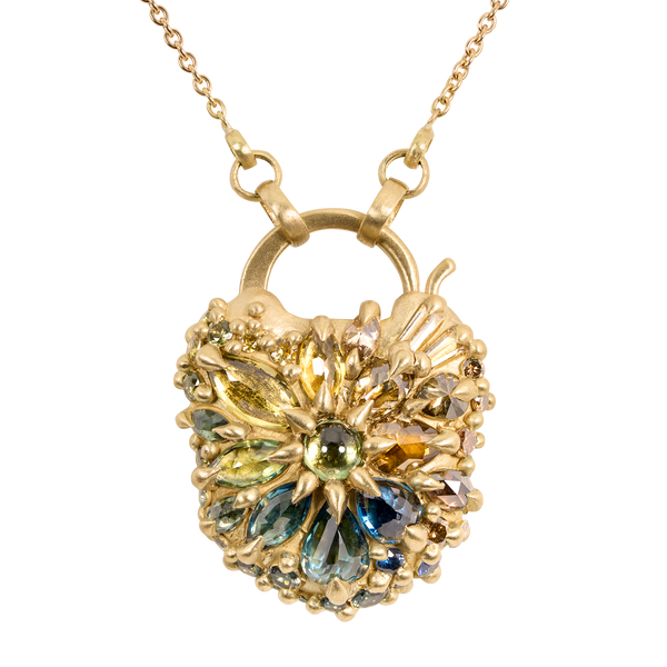 Grande Cypress Fantaisie Padlock Necklace | Polly Wales