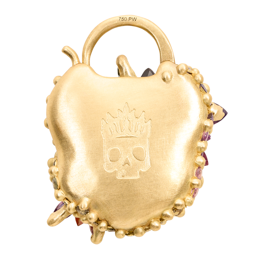 Immortalia Daisy Garland Padlock Necklace | Polly Wales