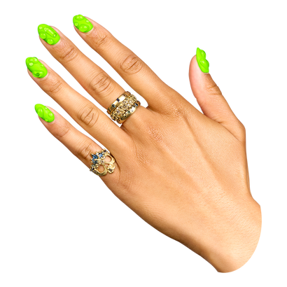 floating hand with pearls
