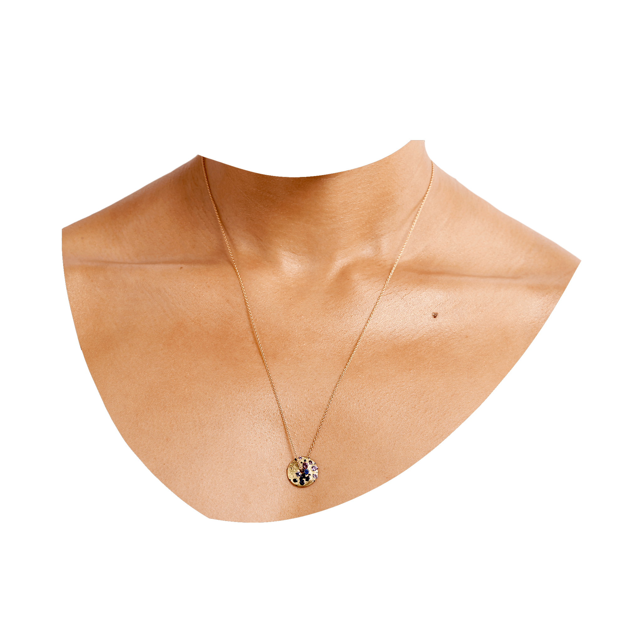 Terry Diamond Heart Necklace with Engraved Names in 18k Rose Gold Vermeil -  MYKA
