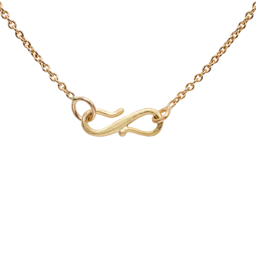 Horizontal Plum Blossom Fontaine Necklace | Polly Wales